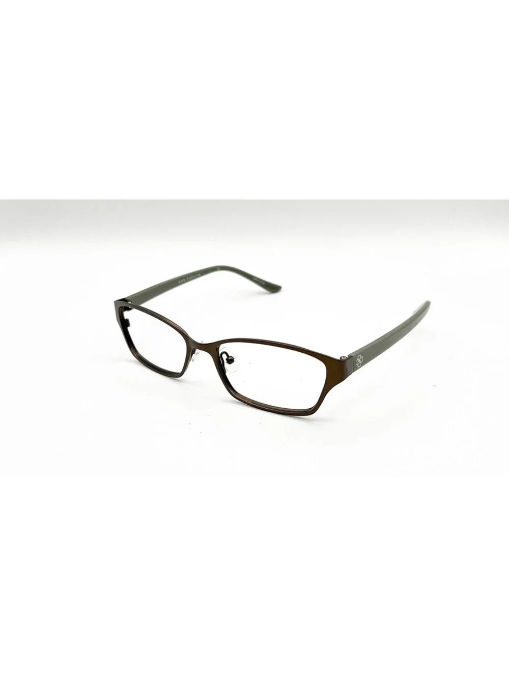 Ann Taylor At202 C02 Brown/Olive Authentic Eyeglasses 52-16-135